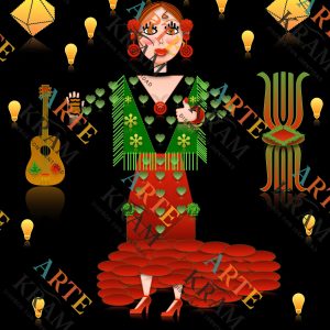 La mujer flamenca
