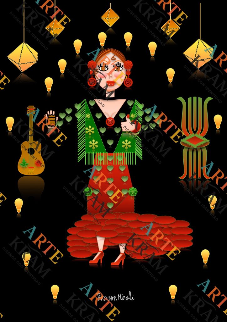 La mujer flamenca
