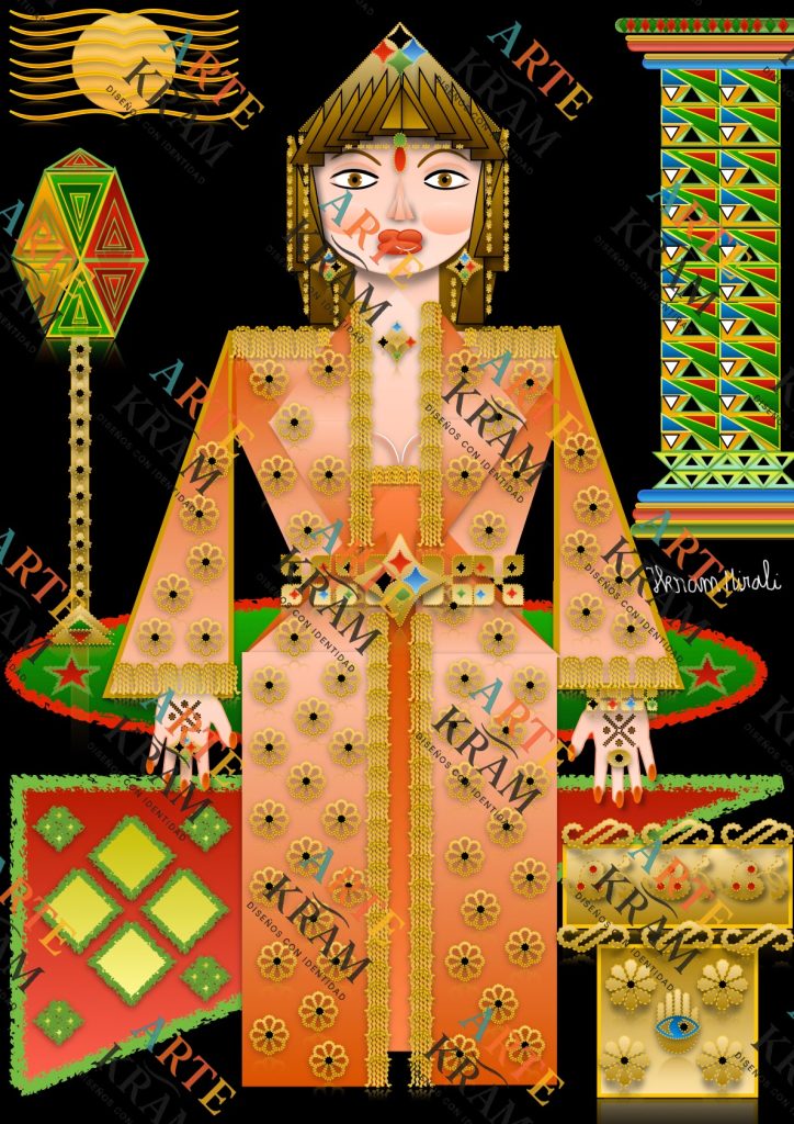 Moroccan lady