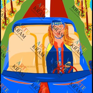 La chica del coche