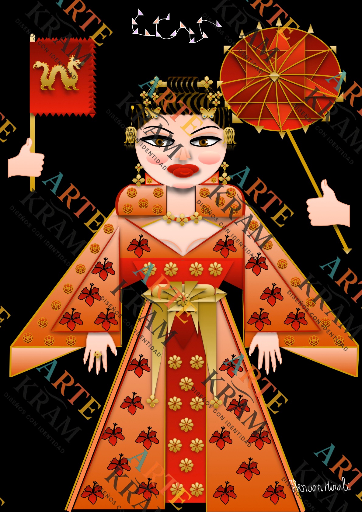 Chinese lady